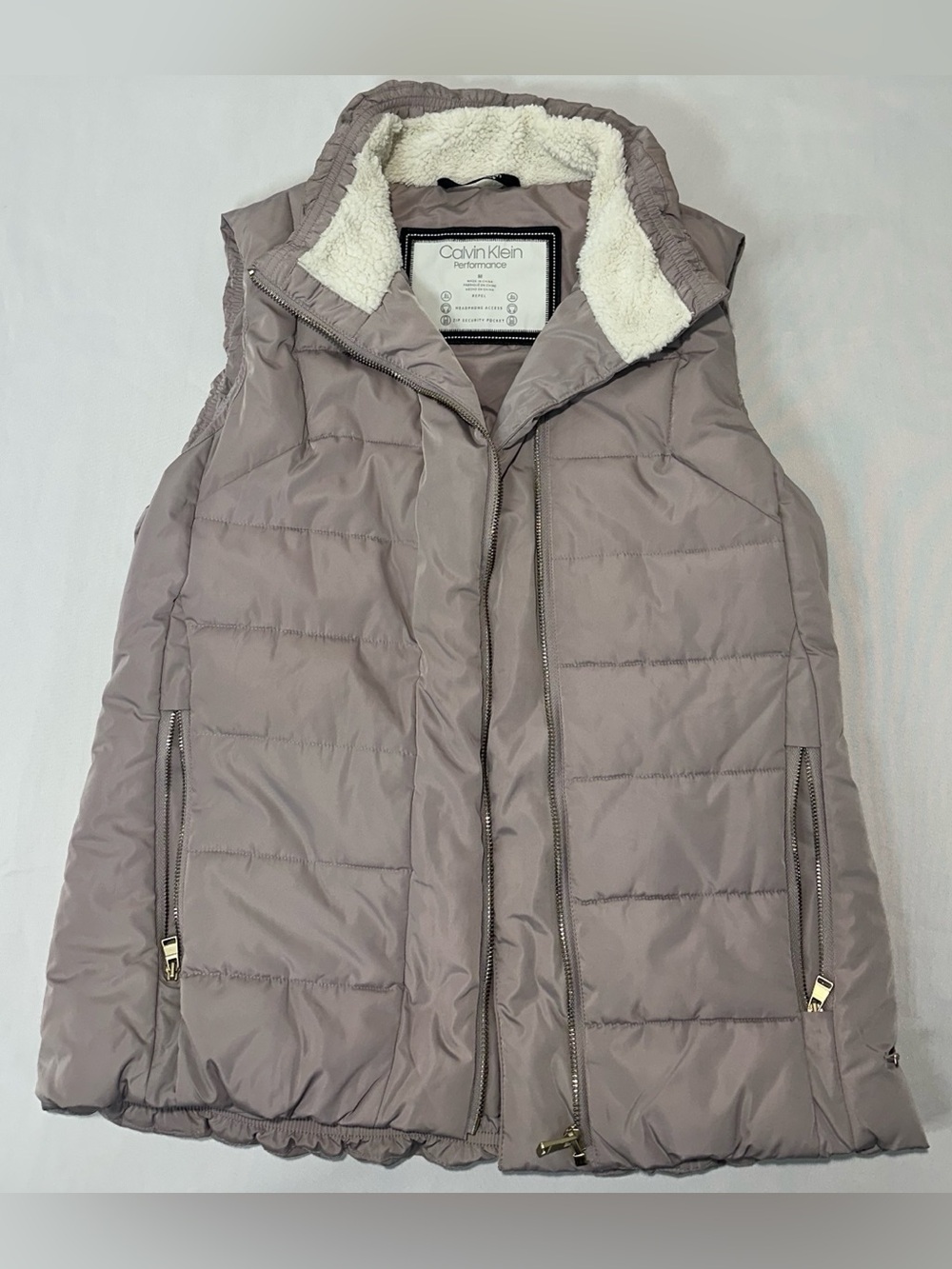 Calvin Klein Performance Puffer Vest- Size M